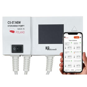 Sterownik do pompy obiegowej C.O. kotła pieca CS-07 WIFI Smart