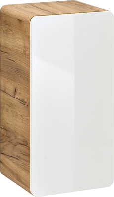 Szafka wisząca niska biała 35x68 cm Aruba White 810