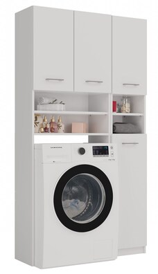 Stylowy mebel łazienkowy w kolorze Biały | Nowoczesny design