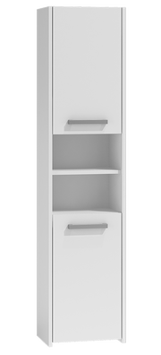 Elegancki słupek łazienkowy biały 170 x 40 cm - Doskonała jakość i styl