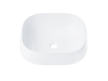 Wolnostojąca umywalka nablatowa Corsan 649933 owalna biała 45 x 41 x 14,5 cm, (1) - Umywalka nablatowa