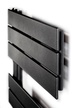 Grzejnik łazienkowy Luxrad Atakama 50x120 czarny mat struktura, (2) - Grzejniki łazienkowe