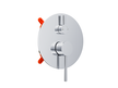 Prysznicowy zestaw podtynkowy Corsan Z03MCH chrom, (5) - Deszczownice
