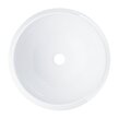 Umywalka nablatowa Corsan 649926 40×40 cm – z korkiem klik-klak, (5) - Umywalka nablatowa