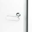 Kabina prysznicowa NEW SOLEO prostokątna 80x90 drzwi wahadłowe podwójne szkło czyste 6mm Active Shield, (4) - Kabiny prysznicowe