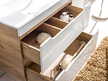 Szafka pod umywalkę 60 cm biała Aruba White 820 2 szuflady, (3) - Aruba White