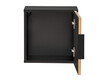 Szafka łazienkowa górna kubik 35 x 35 cm XILO BLACK WOTAN 83-01, (5) - Xilo