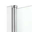 Kabina prysznicowa NEW SOLEO 2D kwadratowa 90x90 składane podwójne szkło czyste 6mm Active Shield, (4) - Kabiny prysznicowe