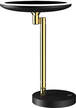 Silia Lusterko kosmetyczne stojące złote - podświetlenie LED, (3) - Lustra łazienkowe