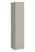 Szafka wysoka wisząca 35x160 cm Comad Santa Fe Taupe 80-01-B-1D2S szary krzemowy, (2) - Santa Fe Taupe