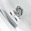 Kabina prysznicowa NEW VARIA prostokątna drzwi przesuwne pojedyncze 120x80 szkło czyste 6/5mm Active Shield, (4) - Kabiny prysznicowe