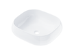 Wolnostojąca umywalka nablatowa Corsan 649933 owalna biała 45 x 41 x 14,5 cm, (3) - Umywalka nablatowa