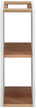 Szafka niska 20 cm Biały Połysk / Dąb Craft Złoty COMAD CAPRI WHITE 810, (2) - Szafki łazienkowe