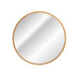 Lustro łazienkowe okrągłe 80 cm w złotej ramie Comad Hestia, (1) - Lustra łazienkowe