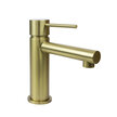 Elegancka bateria umywalkowa Corsan CMB7511BGL Lugo szczotkowane złoto, (4) - Baterie umywalkowe