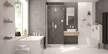 Kerria Plus Drzwi prysznicowe 90 cm - składane, (3) - Drzwi prysznicowe