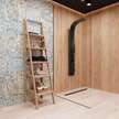 Panel prysznicowy Corsan SAMSARA Termostat Stal GunMetal Wylewka, (8) - Panele prysznicowe