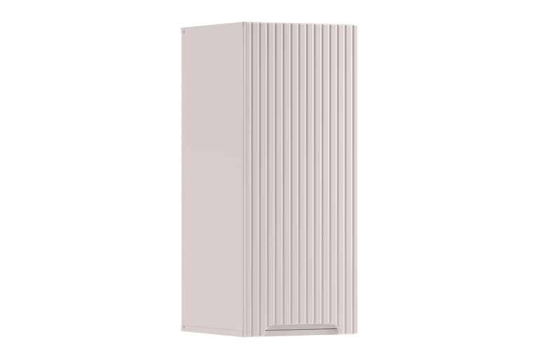 Szafka Wisząca Górna 35cm Nova Cashmere Ryflowana Beż, (3) - Nova Cashmere