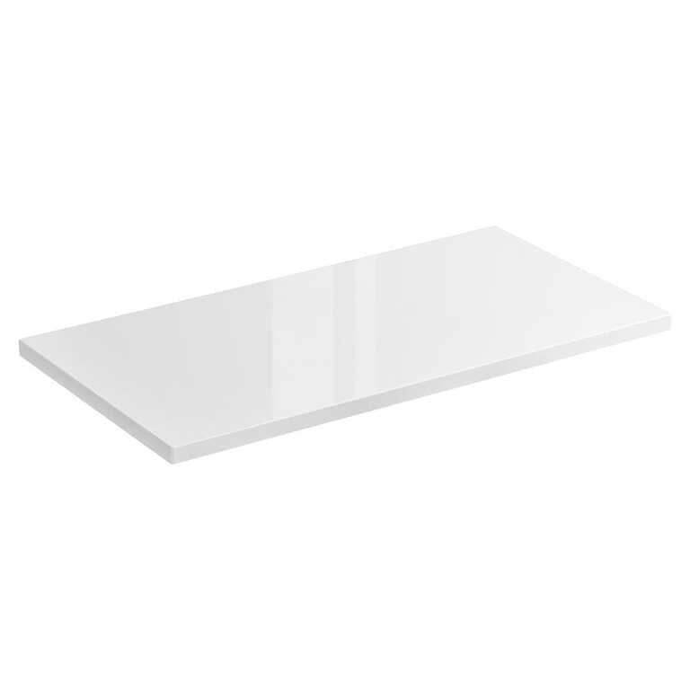 Blat szafki łazienkowej biały połysk 60 cm CAPRI WHITE 890, (1) - Akcesoria