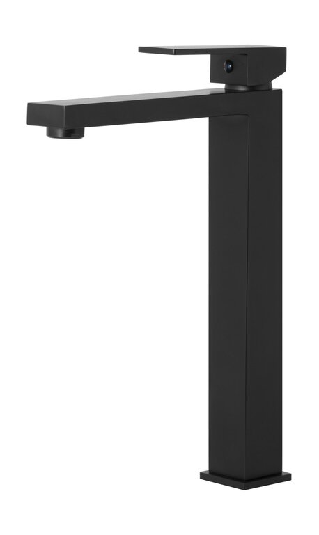 Czarna bateria umywalkowa Corsan Ango CMB3029BL – modny minimalizm, (4) - Baterie umywalkowe