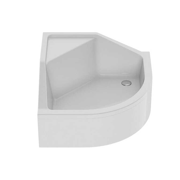 Brodzik ANGUS z siedziskiem R55 90×90 cm h19 cm – stelaż, (1) - Brodziki prysznicowe