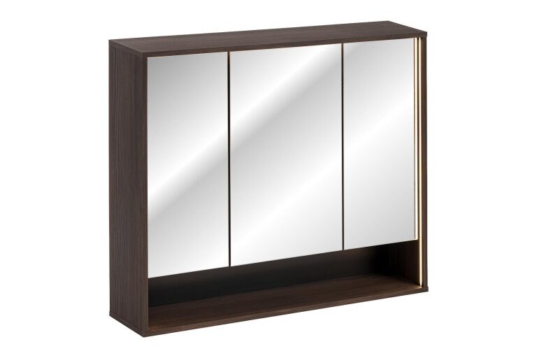 Wisząca Szafka Łazienkowa z Lustrem 100 cm (3 drzwi), (1) - Szafki łazienkowe